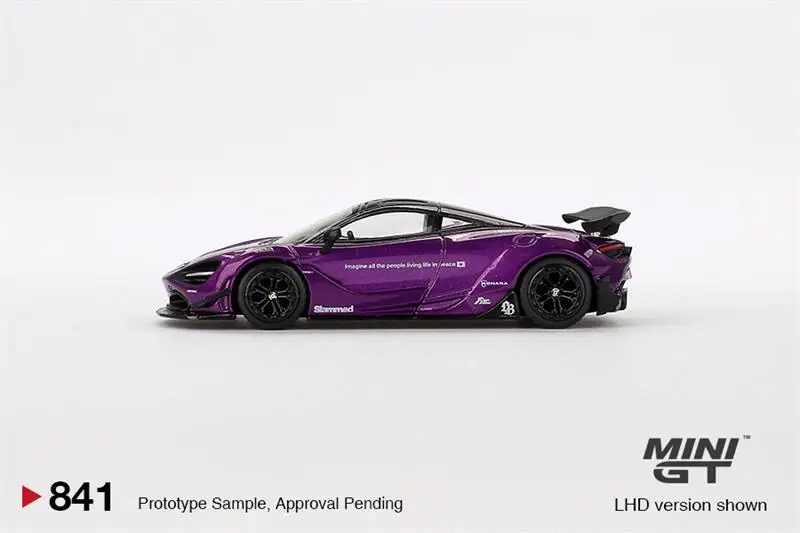 **Pre-Order** MINI GT 1:64 720S LB Works Purple LHD Diecast Model Car