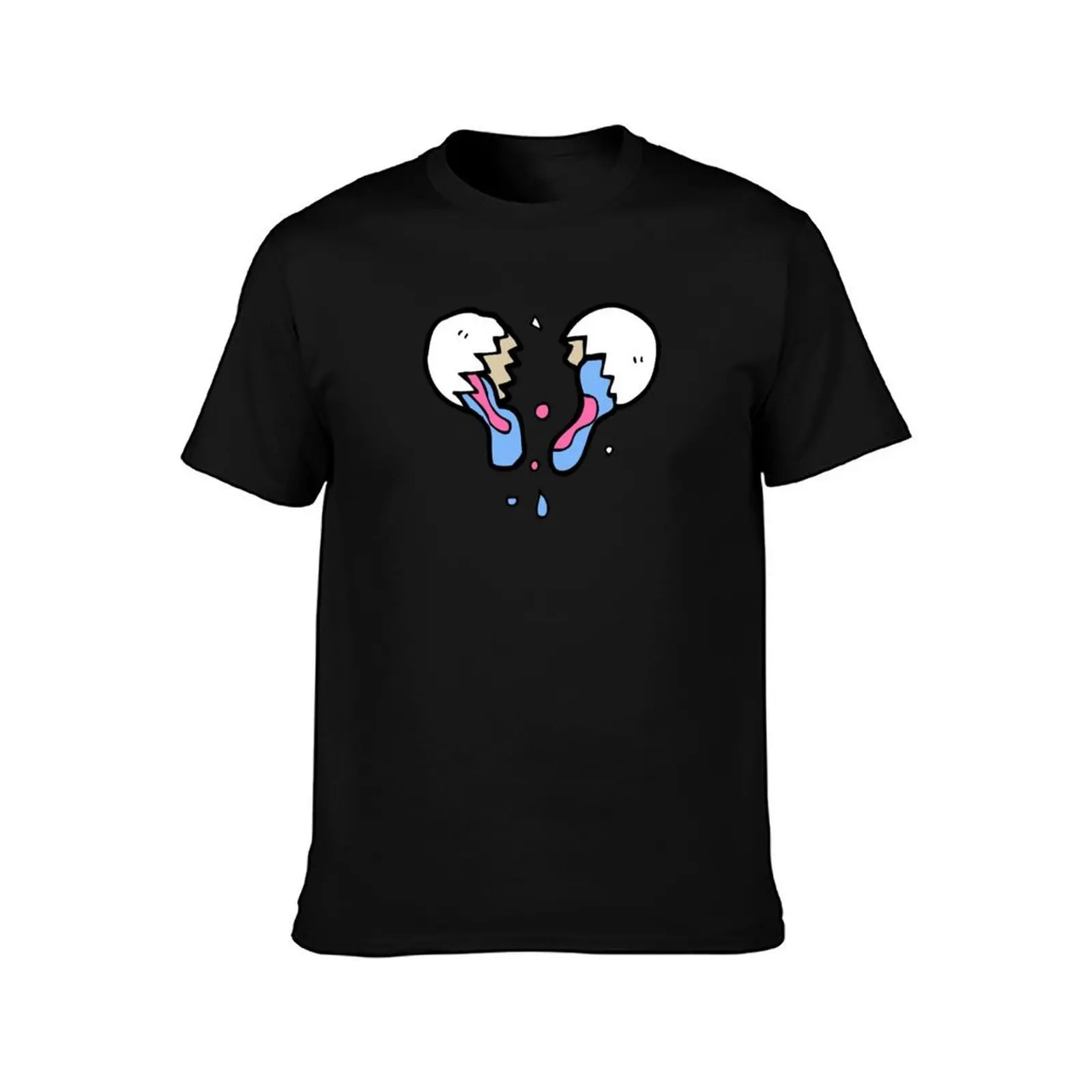 Transgender Non Binary Egg Pride T-Shirt Big Size Daily Wear T-Shirt