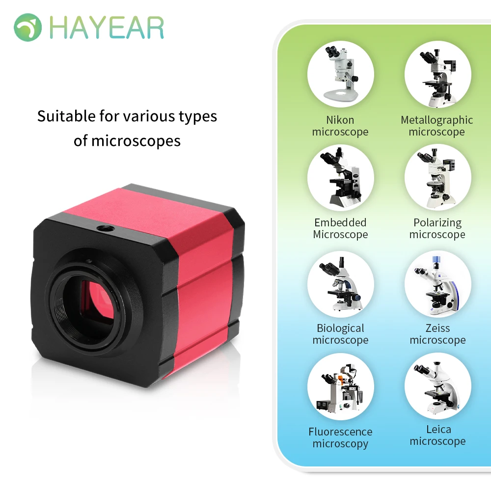 رائجة البيع 14MP HDMI 1080P HD Usb HDMI الرقمية مجهر صناعي كاميرا مجموعة TF بطاقة مسجل فيديو لإصلاح الهاتف المحمول PCB