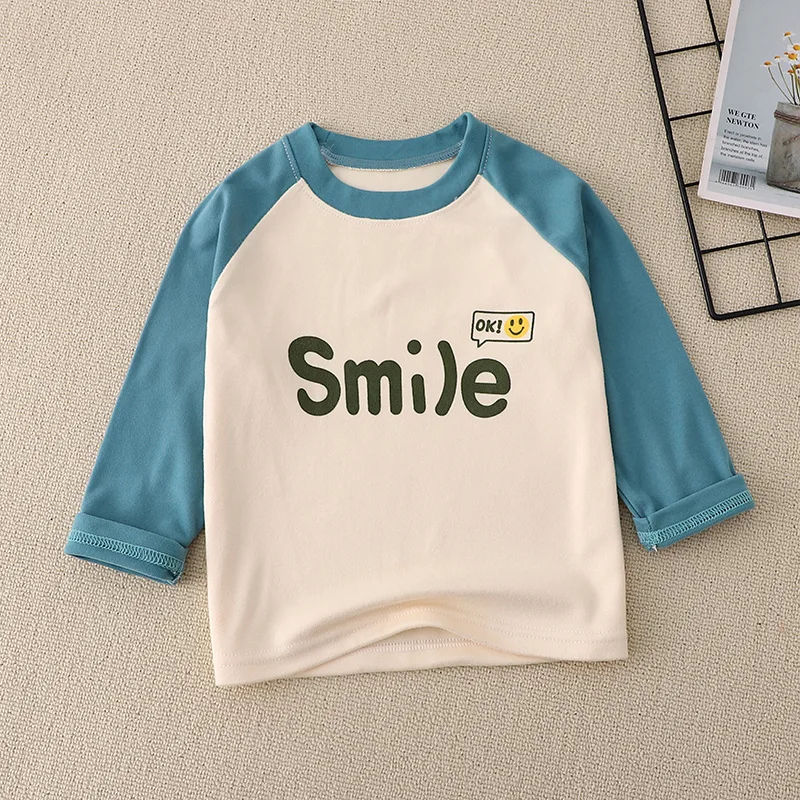 Kids Clothing Boys Girls T-Shirt Children's  Clothes Cartoon Tops Long Sleeve Baby Clothing Autumn Winter  Print Sweatshirt