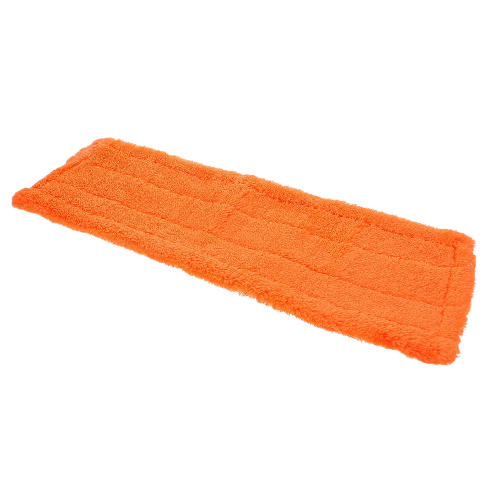 

Microfiber Mop Head Replacement Coral Orange Thick Absorbent Mop Cap Cleaning Pad for Hardwood Ceramic Tile Marble