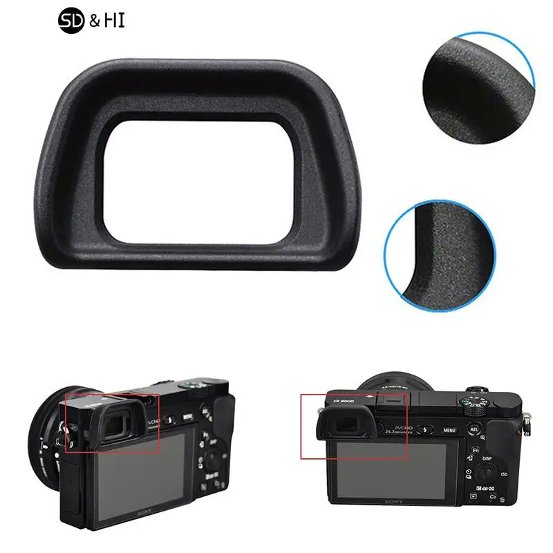 EP10 Viewfinder Rubber Eye Cup Eyepiece Eyecup for A6300 A6000 NEX 6 7 FDA-EV1S DSLR Camera Kits Accessories