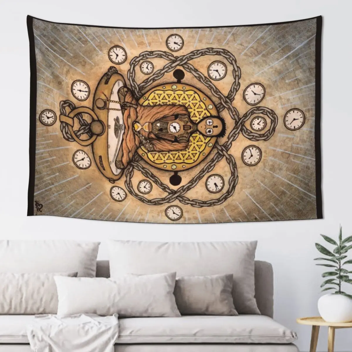 

The Time Buddha Tapestry Carpet Wall Wall Coverings Tapestry