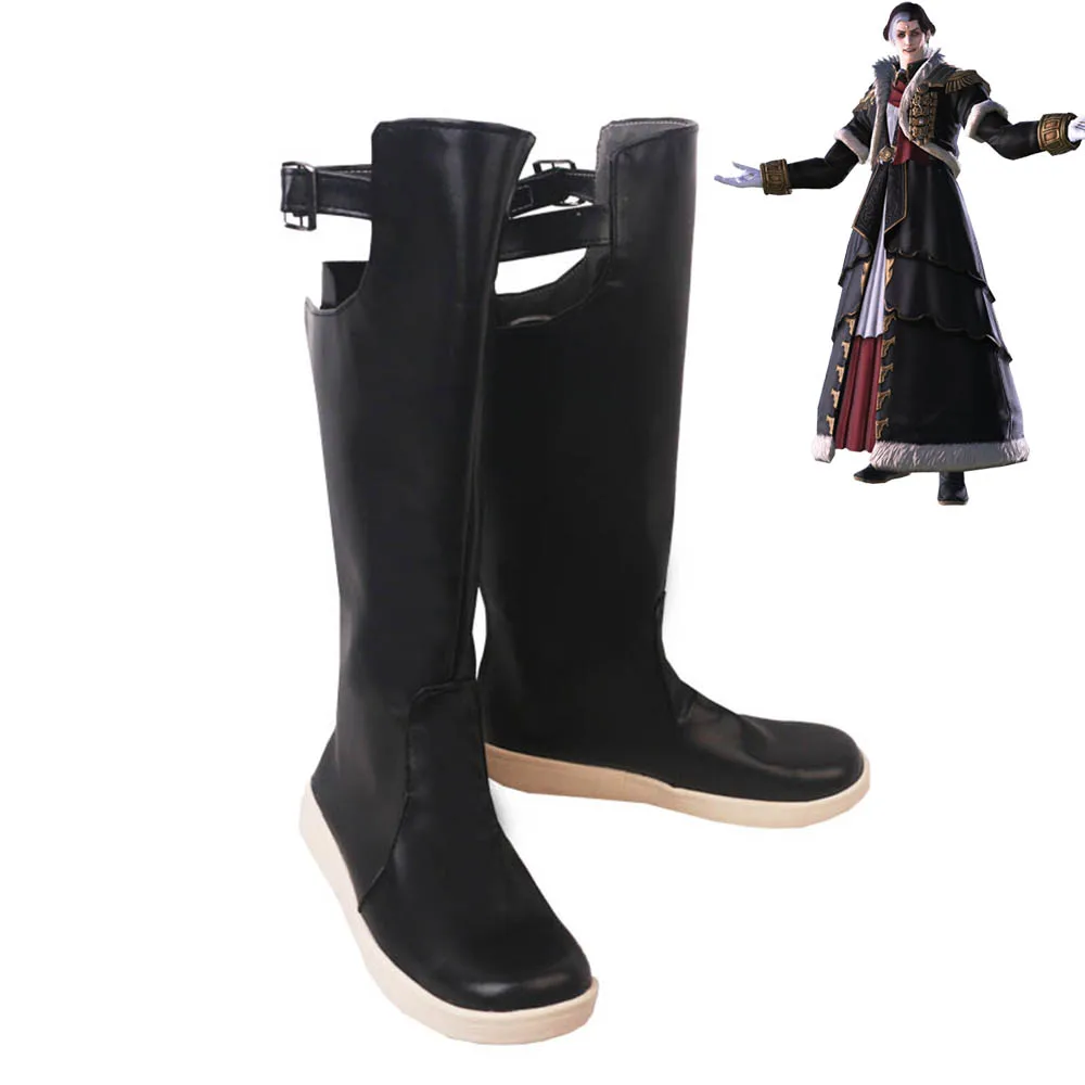 

FF14 Final Fantasy XIV: Shadowbringers Emet-Selch Shoes Cosplay Men Boots