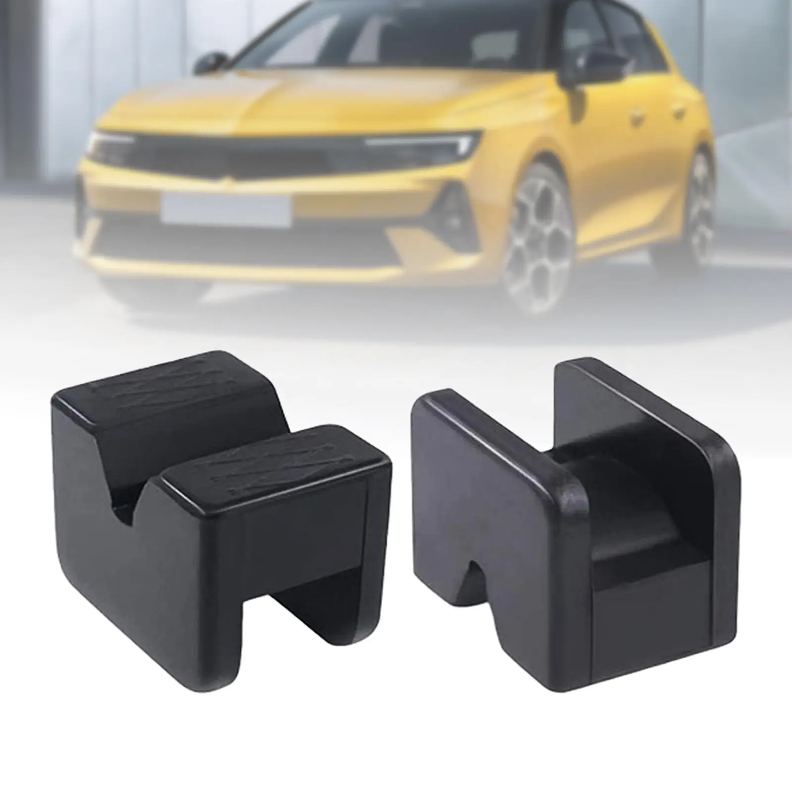 2 Pieces Floor Jack Pad Adapter Accessories Easy to Use Jack Stand Pad