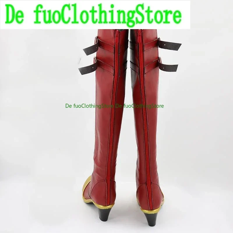 مجموعة نجوم Kagehira Mika أحذية كوسبلاي أحذية لعبة أنيمي الهالوين Defu متجر أحذية الملابس