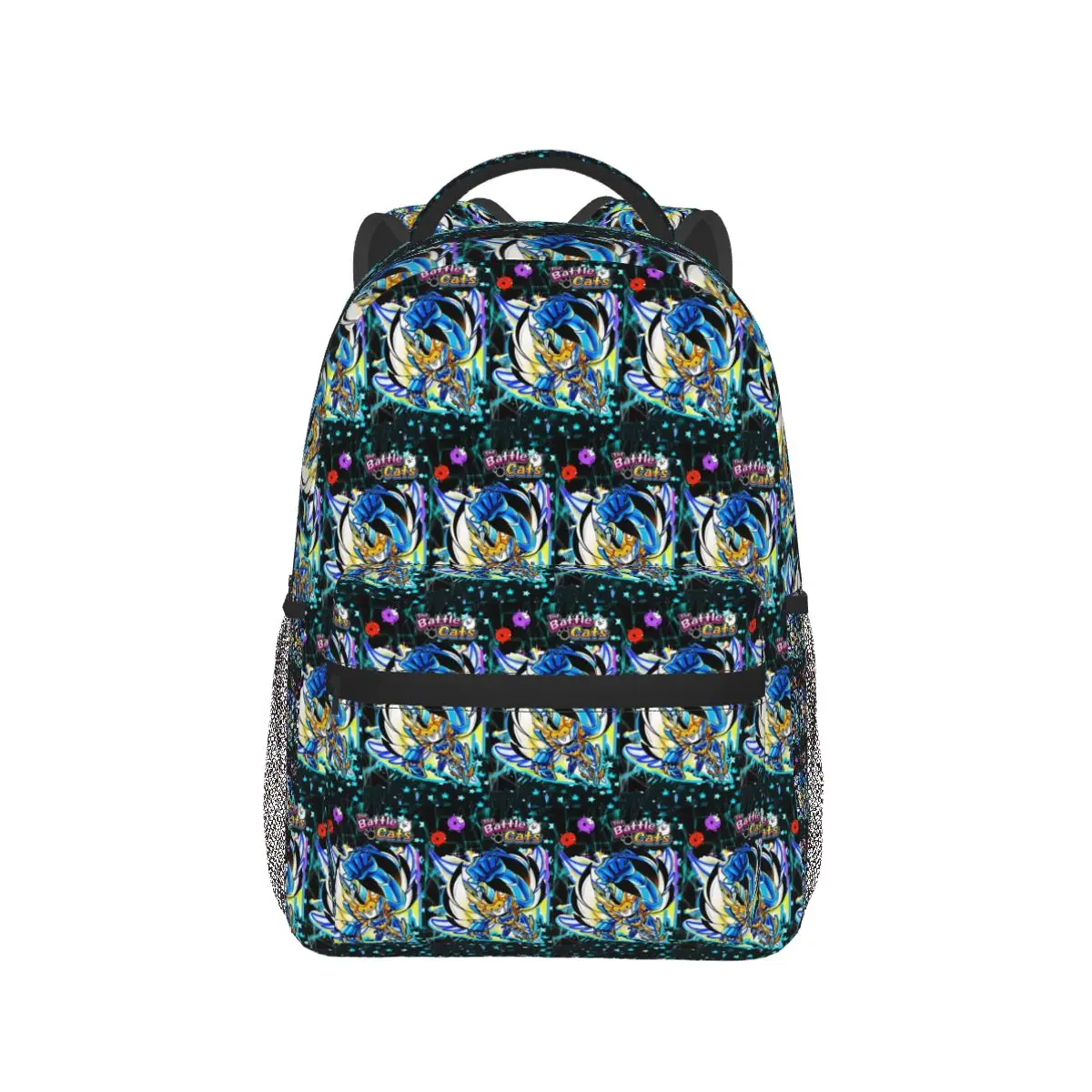 

Battle Cats - Cosmo Backpack Hot Sale Daypack Large Capacity Boys Girls BookBag School Bag Shoulder Bags for Men Women