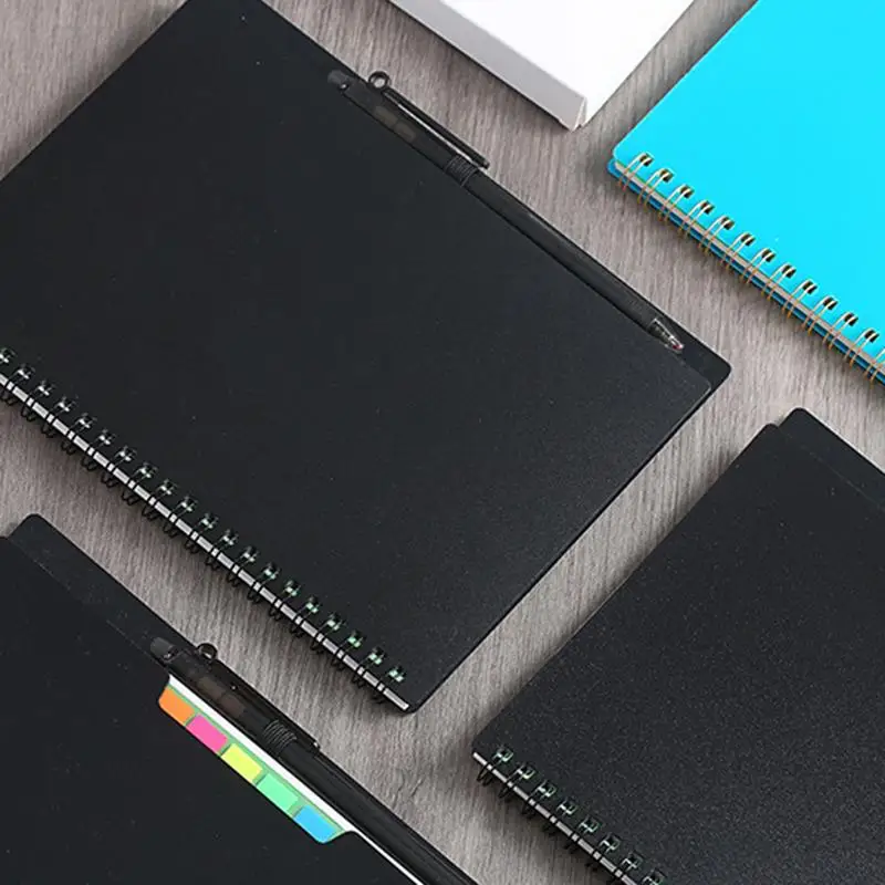 Reusable Smart Notebook Smart Reusable Notepad Spiral Notebook Smart Reusable Planner & Notepad Waterproof Mineral Stone Paper