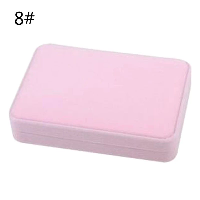 Durable Jewelry Box Portable Jewellery Holder Soft Jewelry Display Case Props