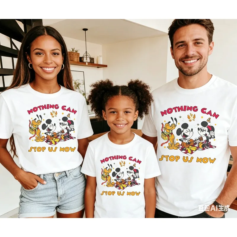 

2026 Summer Retro Runaway Railway Mickey Minnie Pluto Chuuby Shirt Nothing Can Stop Us Now, Disney Ride Shirt Park Shirt moto