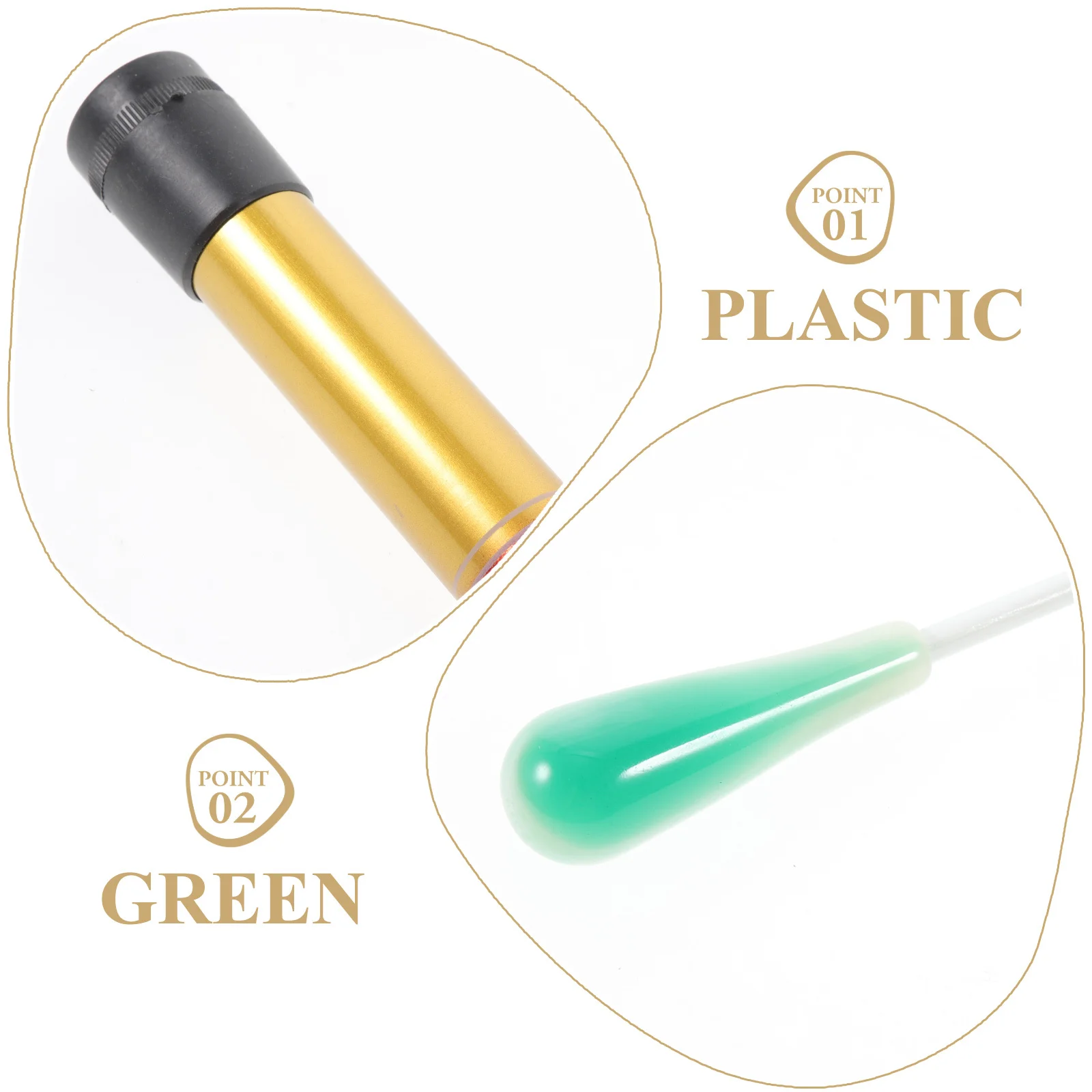 

Metal Conducting Baton with Carry Tube High Hardness Design for Concerts Theater and Musical Performances Conductor Baton