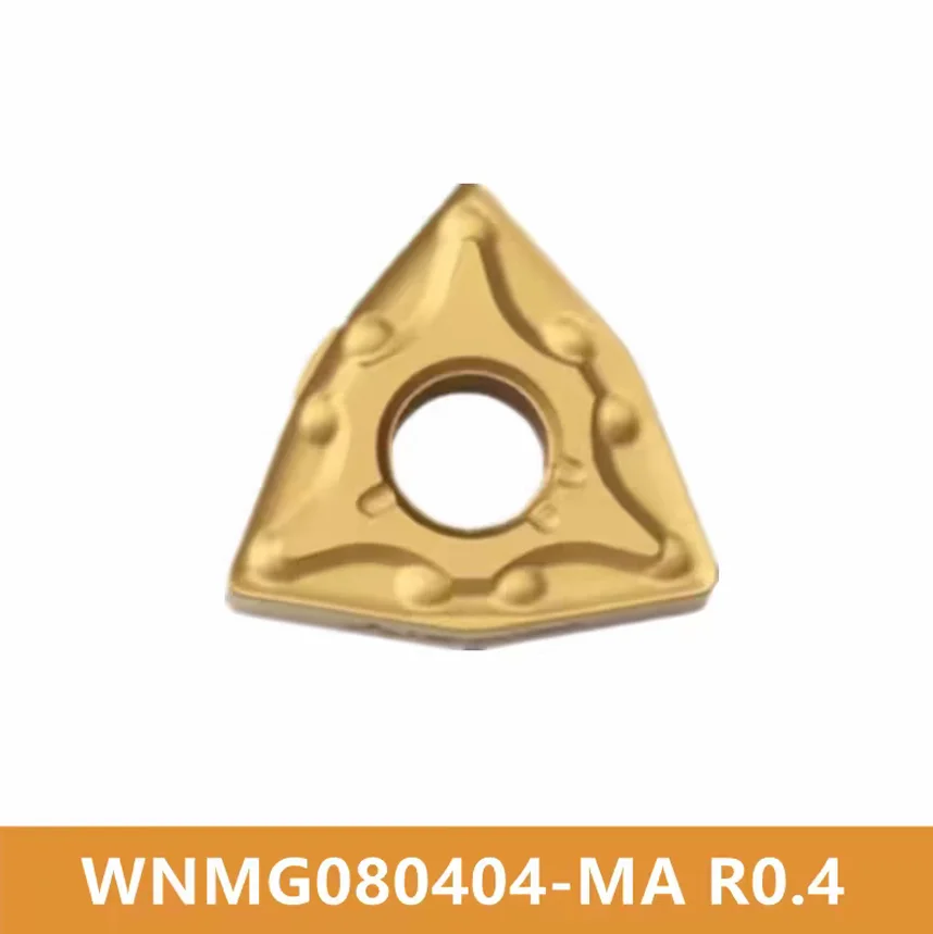 

CNC turning tool peach-shaped cylindrical carbide turning insert WNMG080404/08-MA UE6020 VP15TF steel part