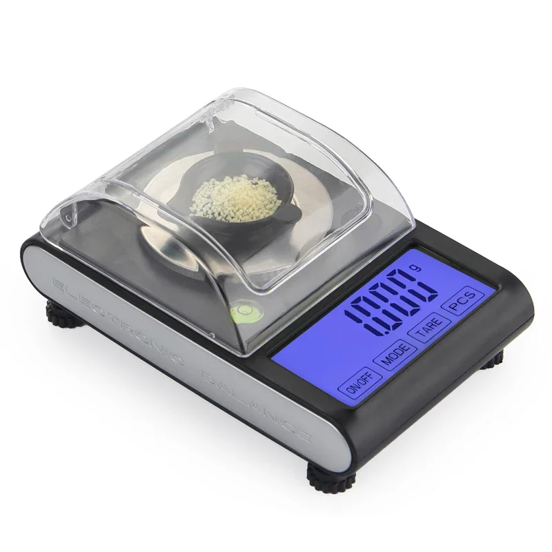 High Precision 50g 0.001g Laboratory Balance LCD Digital Milligram jewelry Diamond Gold Lab Scale Electronic Gram Counting 0.001