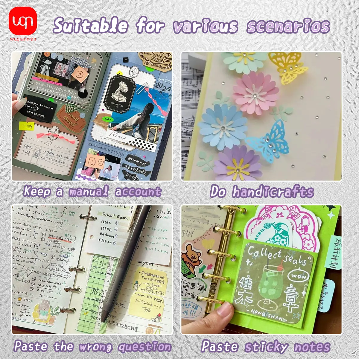 WQN-1pc غراء نقطة دوارة بسيط عالي الجودة قابل لإعادة الملء 4.41*1.1 بوصة مثالي للوازم المدرسية والمكتبية