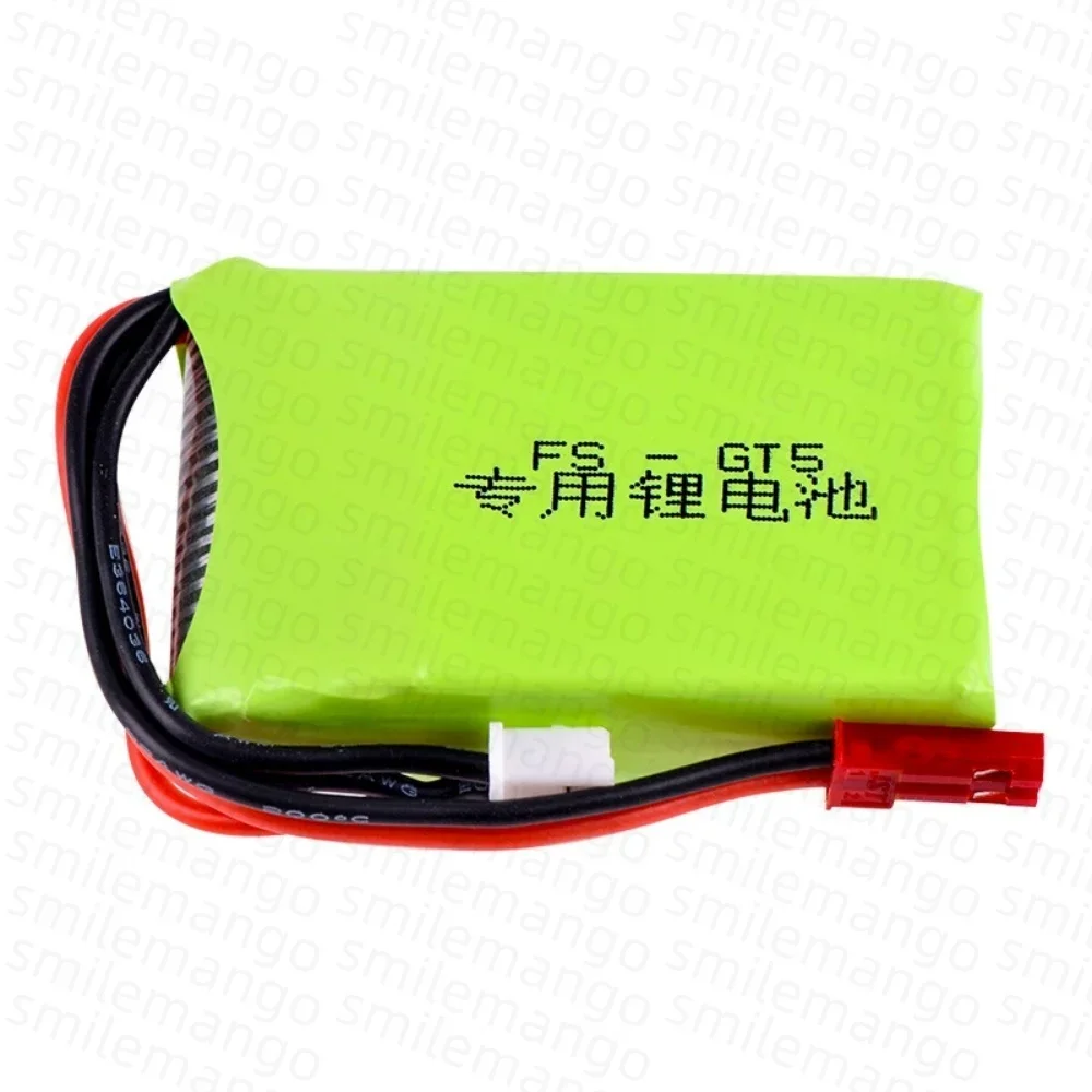 1500mAh Lipo-Akku Passend für Flysky FS-GT5 2,4G 6CH Sender für RC Auto Boot Fernbedienung 2S 7,4V RC-Akku
