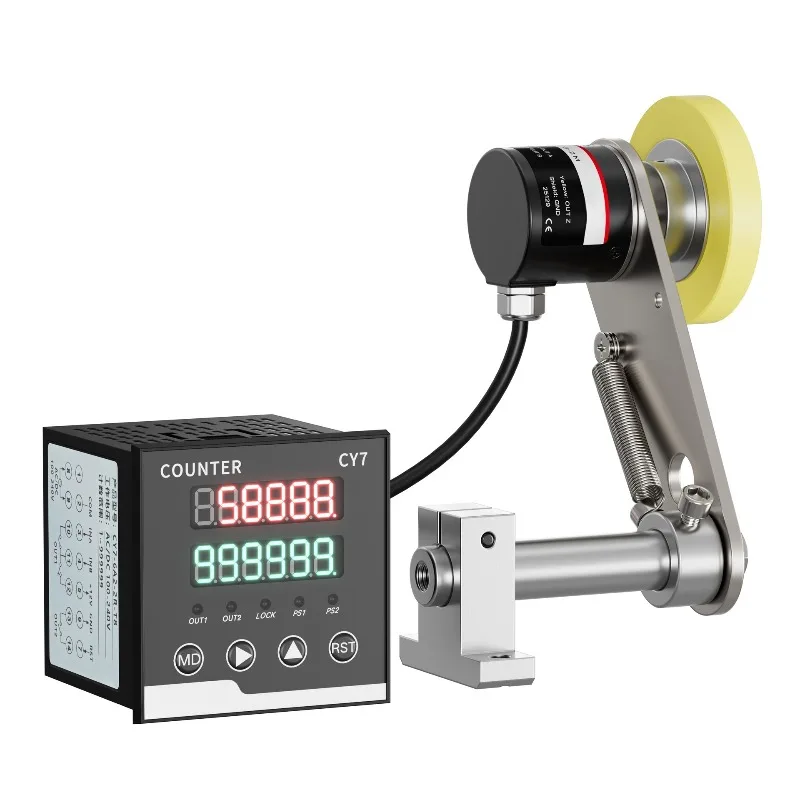 Counter roller type high frequency meter meter electronic digital encoder controller intelligent