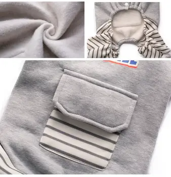 Oblečení pro velké psy, celoplošný overal, pyžamo, body s dlouhým rukávem pro velké psy, samojed, labrador, zlatý retrívr, oblečení 3XL-8XL 10 nejlepší prodej pyžama pro velké psy - №5