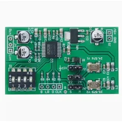 Nvarcher Dual-channel 24-bit ADC Data Acquisition Card AUX Analog Audio To I2S Left-right Aligned Digital Output 24Bit 196K