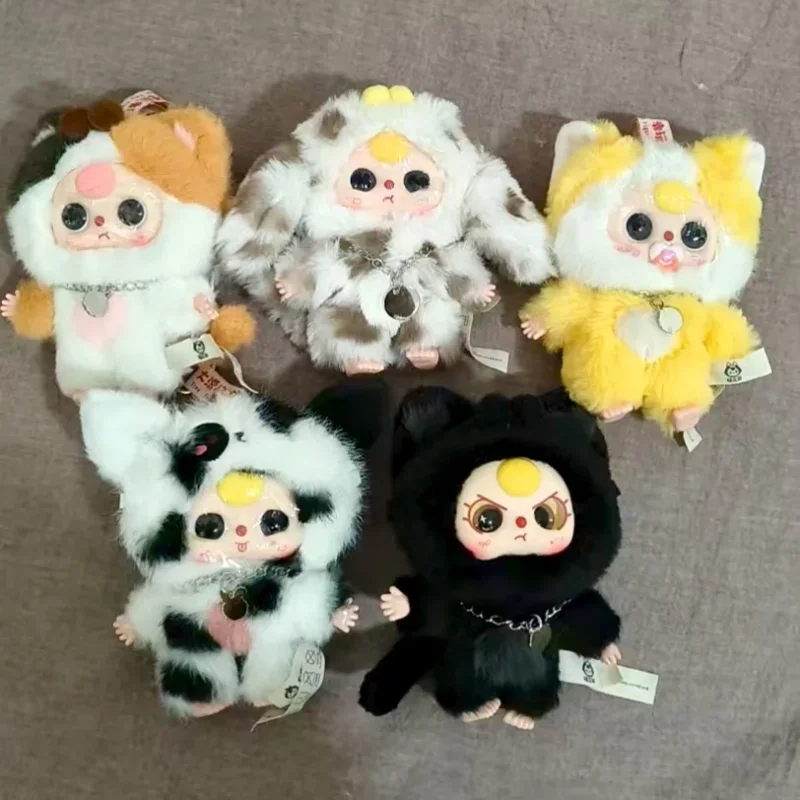 

2025 New Authentic Babythree Cat And Dog Series Blind Box Cute Dolls Pendant Ornaments Decoration Trendy Plaything Toys Gifts