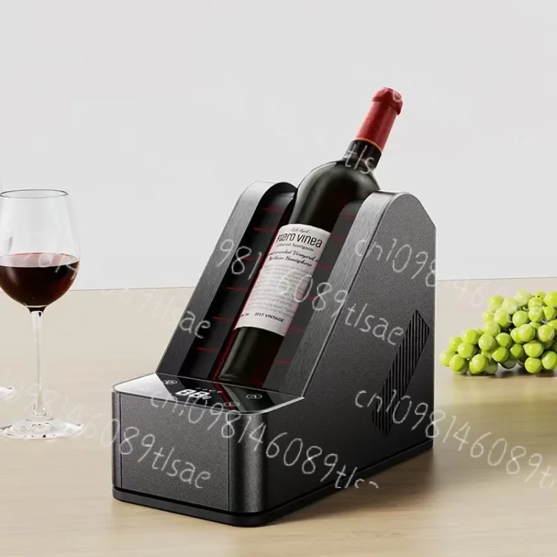 Portable Mini Wine Cooler Cabinet, 120-Can Compact Red Wine Chiller Fridge for Home Bar Beverage Storage