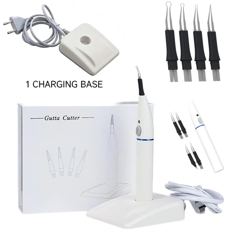 Dental Endo Gutta Teeth Whitening Oral Hygiene Dental Equipment Tooth Gum Cutter Dental Cutta Percha with 4 Tips Dentistry Tools