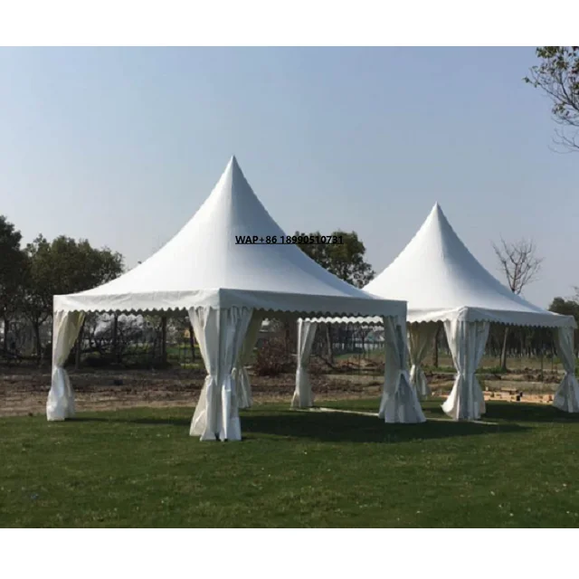 

Outdoor Party Wedding Trade Show Aluminum Large Event Pagoda Tent