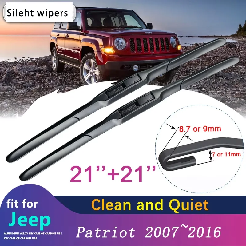 

FRONT WINDER WINDER WINDER BLADES Jeep Patriot 2007 ~ 2016 Liberty, Automotive Accessories, 2008 2009 2010 2014