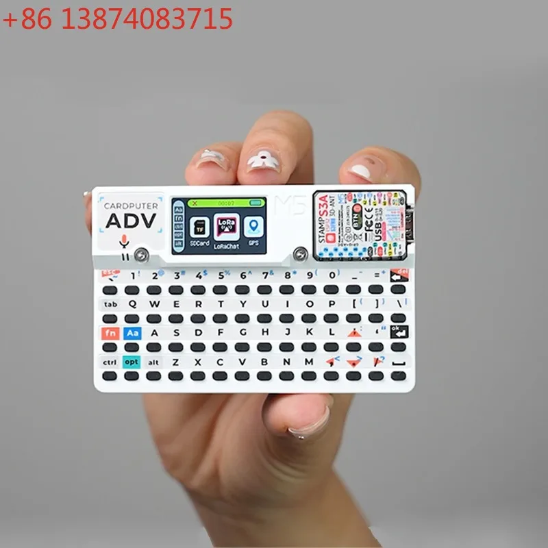 M5stack Official Cardputer Adv Version ESP32 Portable Computer M5StampS3A Development Kit 1.14 Inch Screen 56 Key Keyboard Card