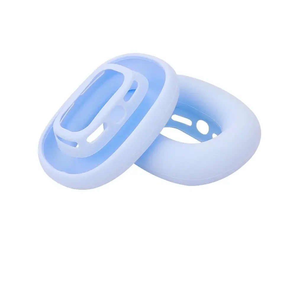 Upgraded version Silicone Soft Ear Pads Cover  Headphone Protective Cover Suitable for AirPods Max Headphones Accessories