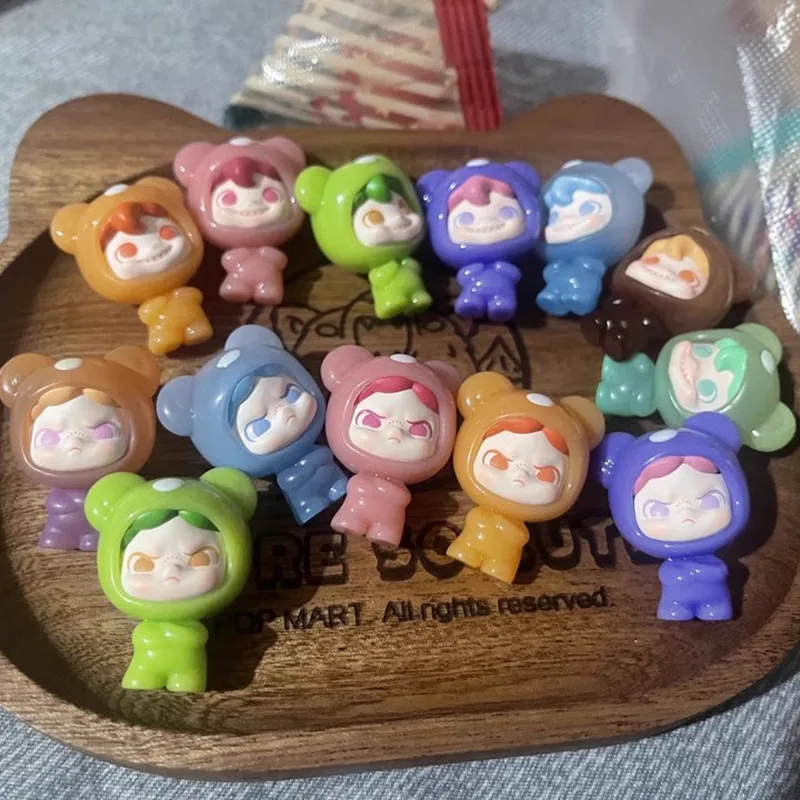 

Tntspace Gummy Bear Mini Blind Box Series Glue Anime Figure Trendy Toys Collection Of Models Ornament Toys Festival Gift