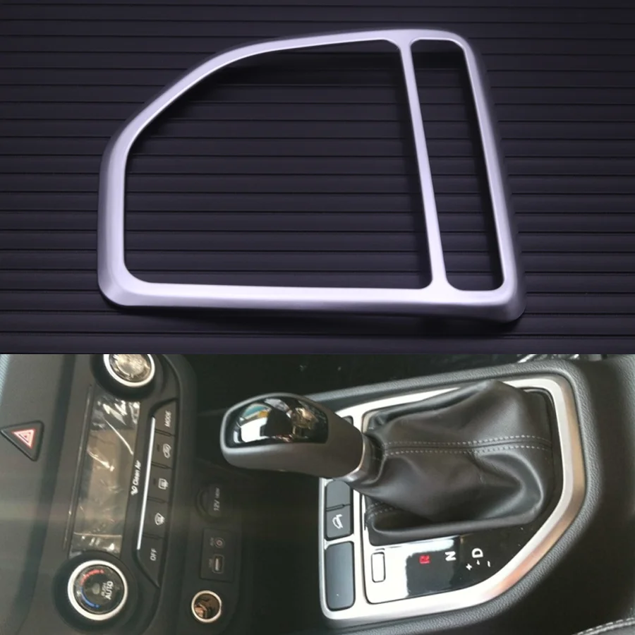 Wooeight Gear Shift Panel Control Trim Styling Cover Steering Wheel Moulding Interior Sticker For Hyundai IX25 Creta 2015-2019