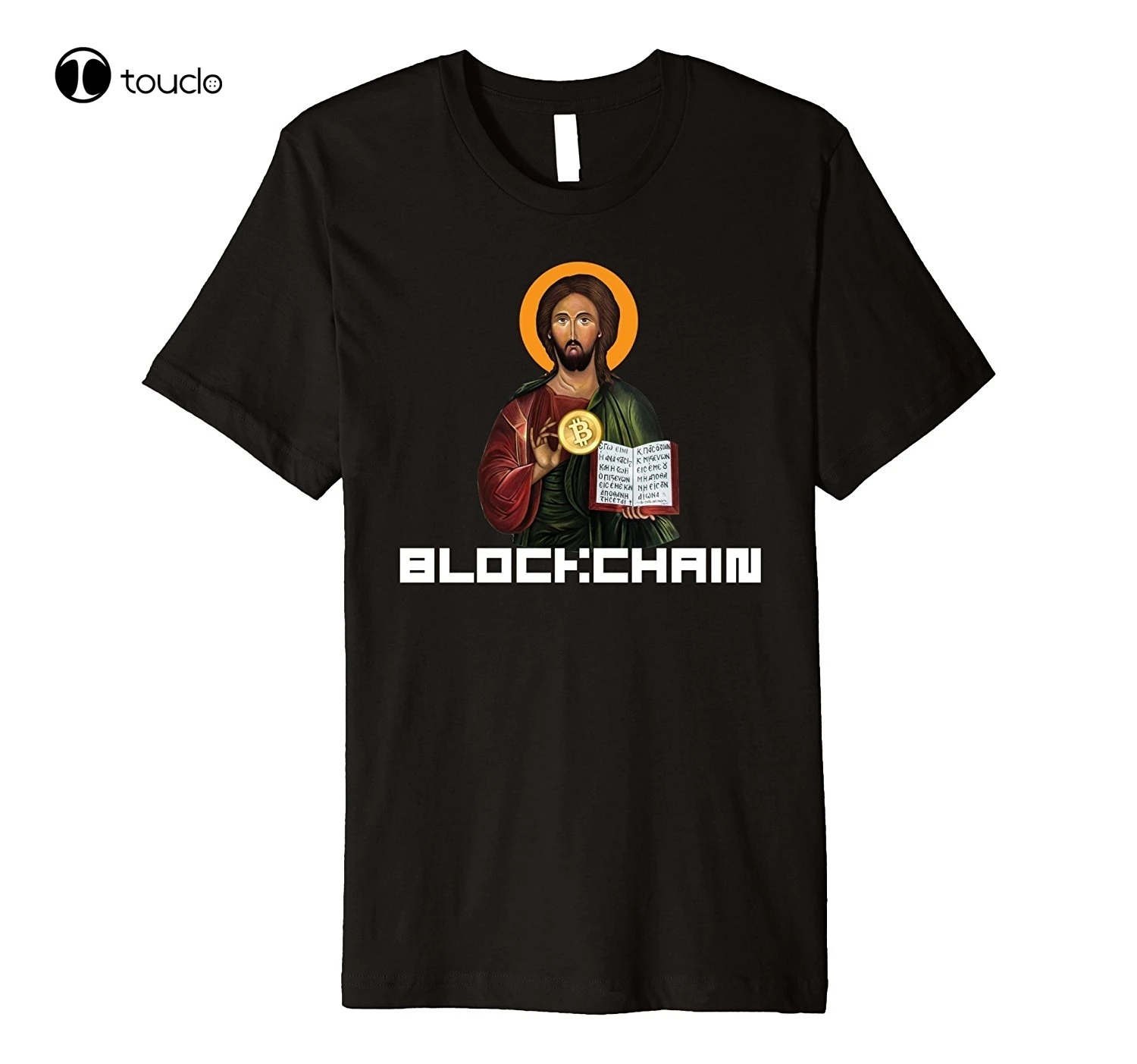 Men'S Bitcoin T Shirt Crypto Shirt Blockchain Shirt Tee Shirt Custom aldult Teen unisex digital printing Tee shirt unisex