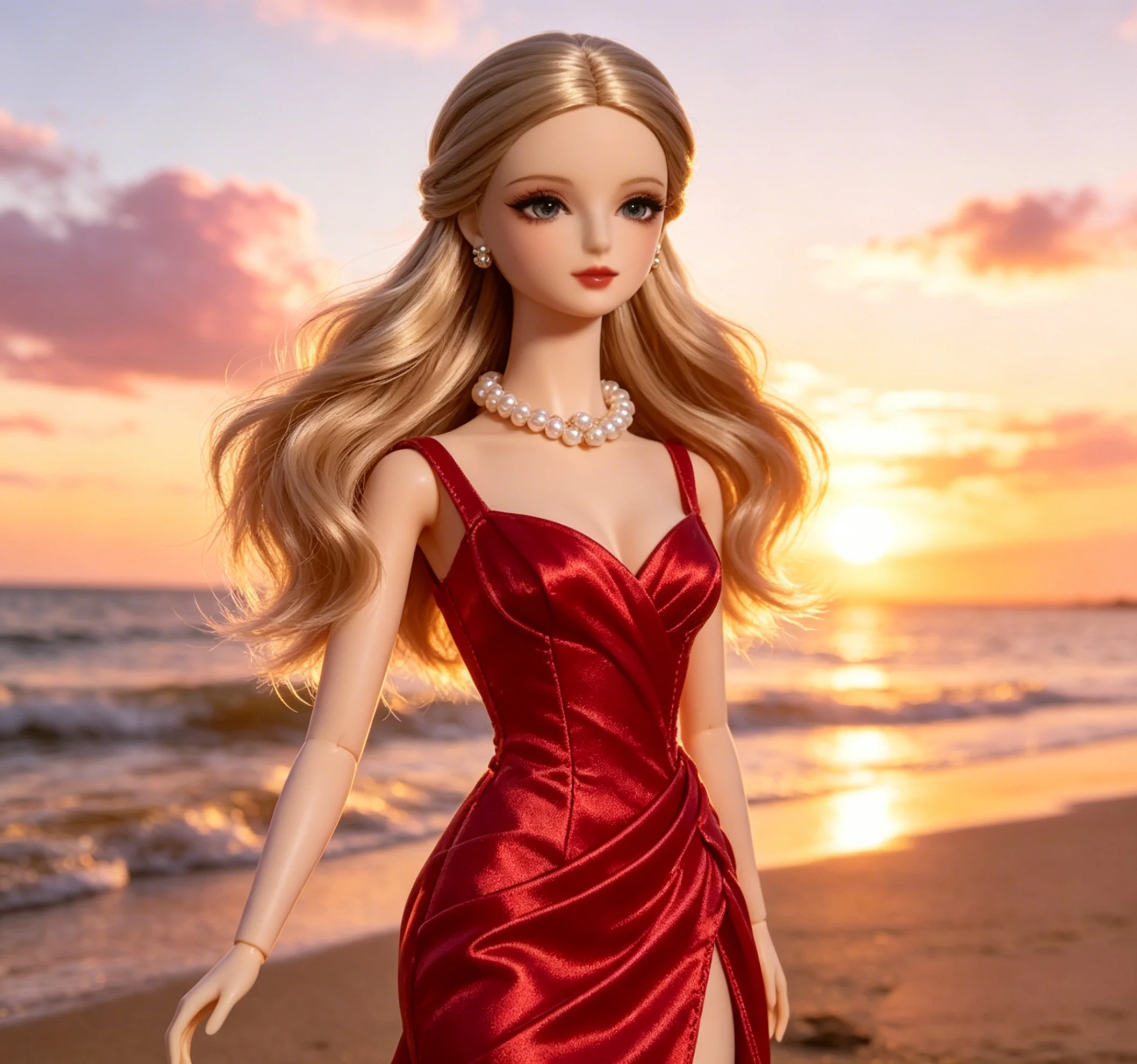 

Wigs 1 6 scale doll accessories gold doll wig, 1/3 1/4 1/6 BJD doll hair free shipping