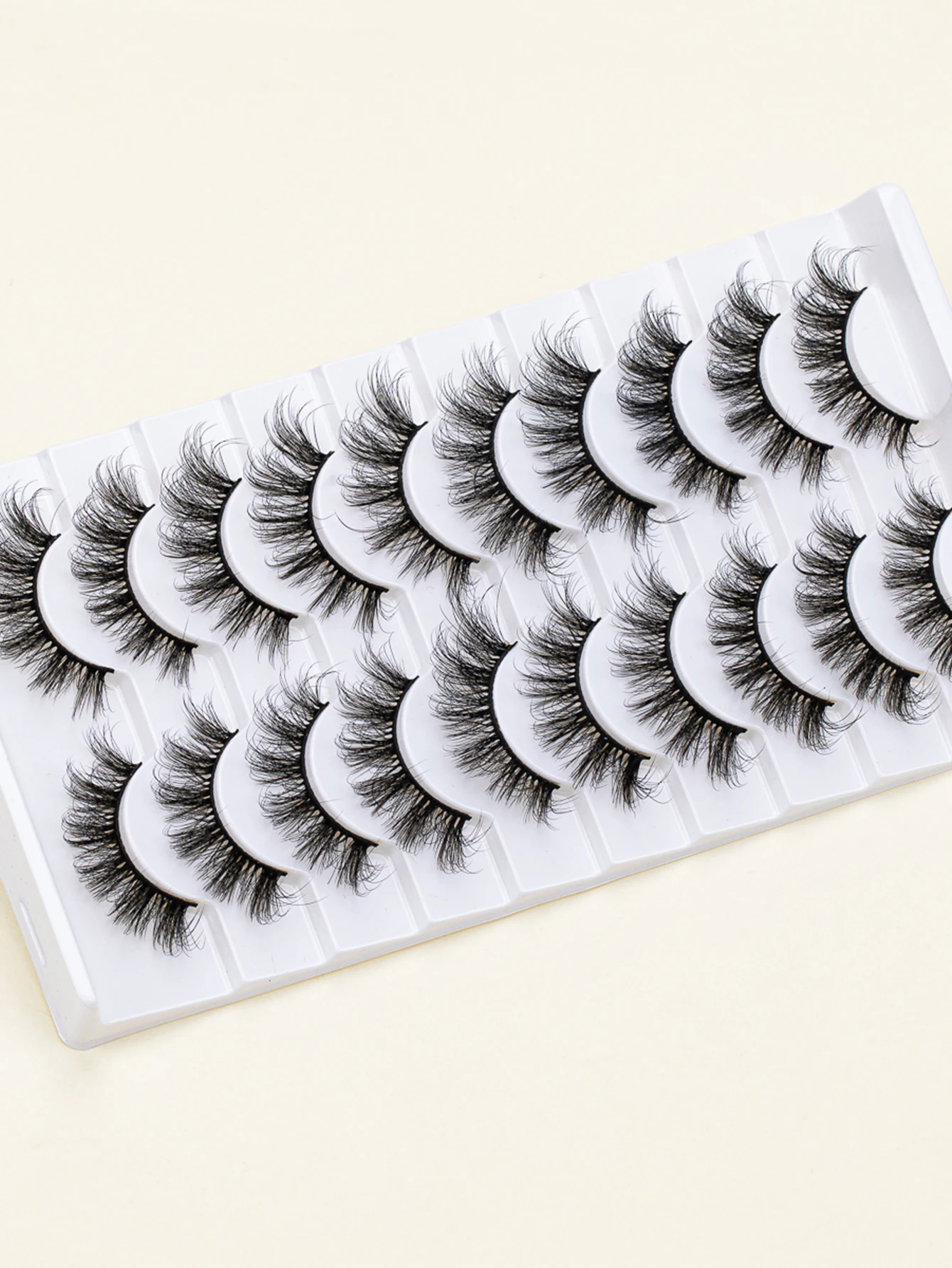 SEXYSHEEP Cílios de vison Banda macia Natural Cílios postiços fofos 3D Extensão de cílios de vison falso