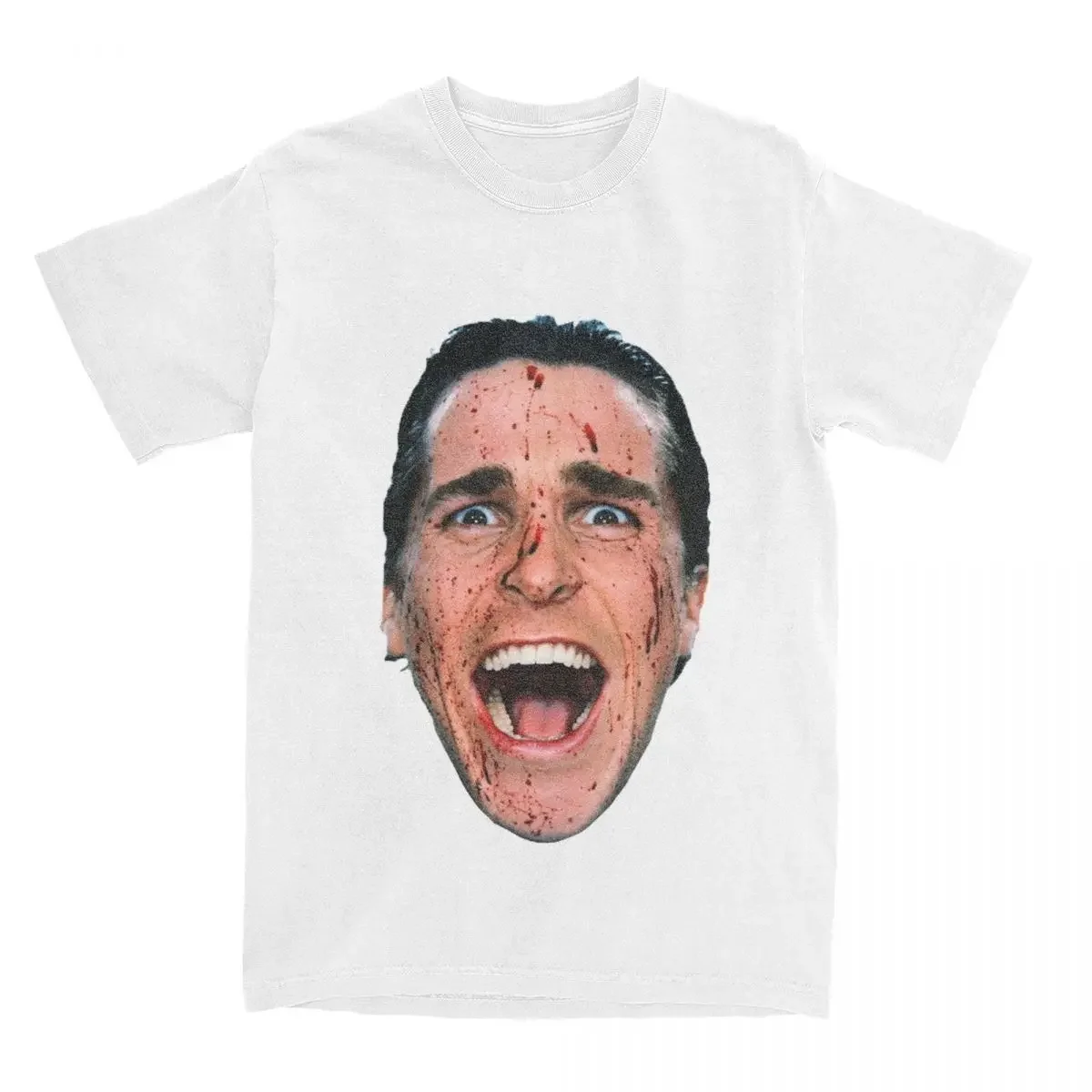 تيشيرت مطبوع عليه رسومات للرجال والنساء ، ملابس للأطفال ، تيشيرتات من القطن الخالص ، بالة مسيحية ، باتريك باتيمان ، ميرش ، كل الفصول #6