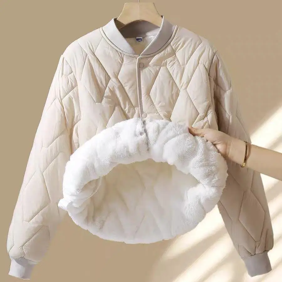 

Женское зимнее пальто Thiened Fce на подкладке из хлопка Jaet, северо-восточное морозостойкое жилет из овчины 40, ниже нуля