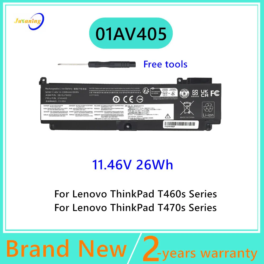 00HW022 01AV405 Laptop battery For Lenovo ThinkPad T460s T470s Series 00HW025 00HW024 00HW038 01AV407 01AV406 00HW023 SB10J79004