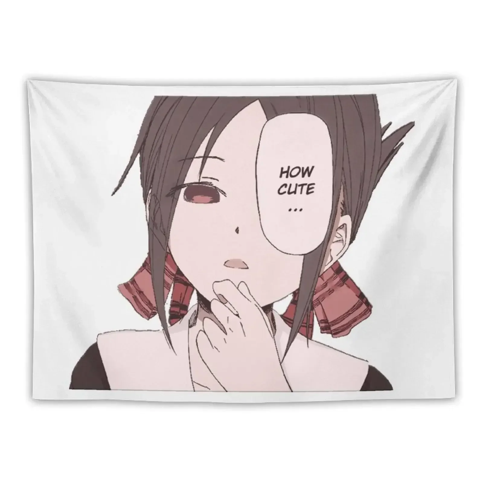 Kaguya Shinomiya Colorized Cute Design Tapestry Custom Decorations For Your Bedroom Tapestry