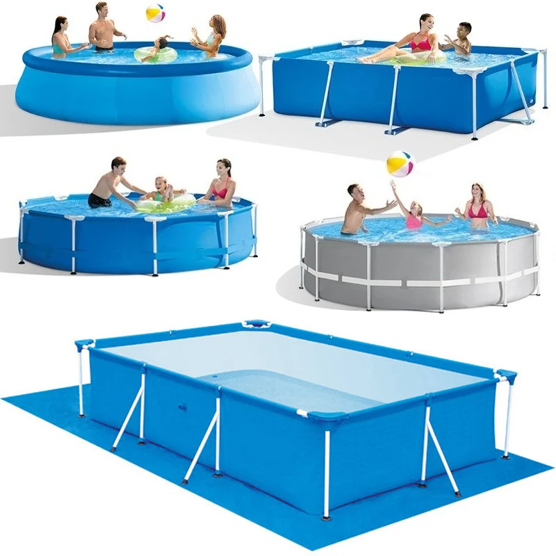 

Покрытие для бассейна, наземная ткань для бассейна, водонепроницаемая, полиэтиленовая, складная, надувная, для надземного бассейна, семейных бассейнов, гребли на открытом воздухе