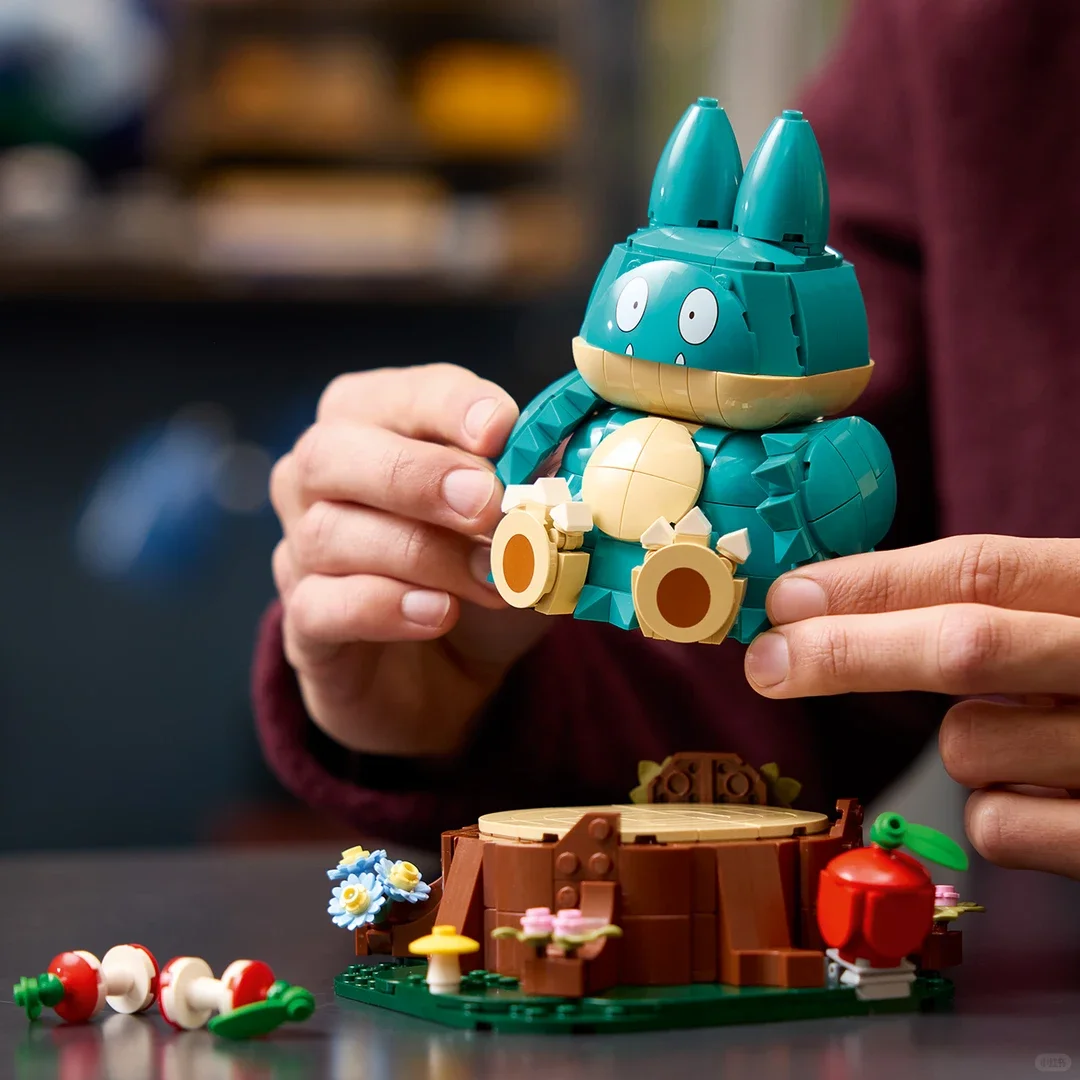 2026 Neues Heißes Spielzeug 757-teiliges Taschenelfen-Themenszenen-Set Niedliche Monster-Charaktere Minifiguren-Modell Baustein-Puzzle-Spielzeug Ornament Geschenk – Detail 3