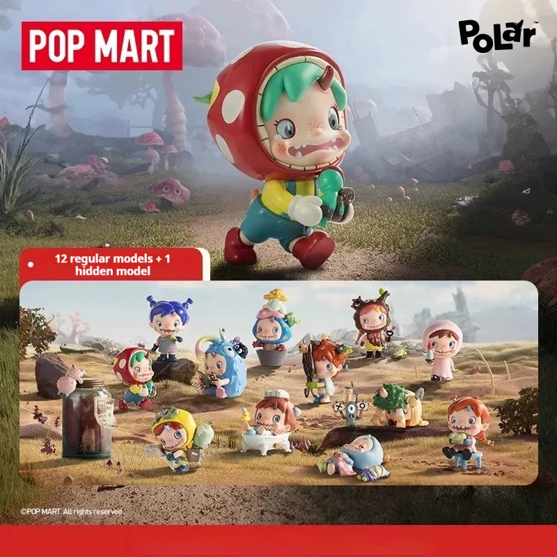 

Официальная коллекционная фигурка Pop Mart Hello Polar Series (слепая коробка), мультяшные персонажи для мальчиков и девочек, подарки на день рождения, украшение для дома