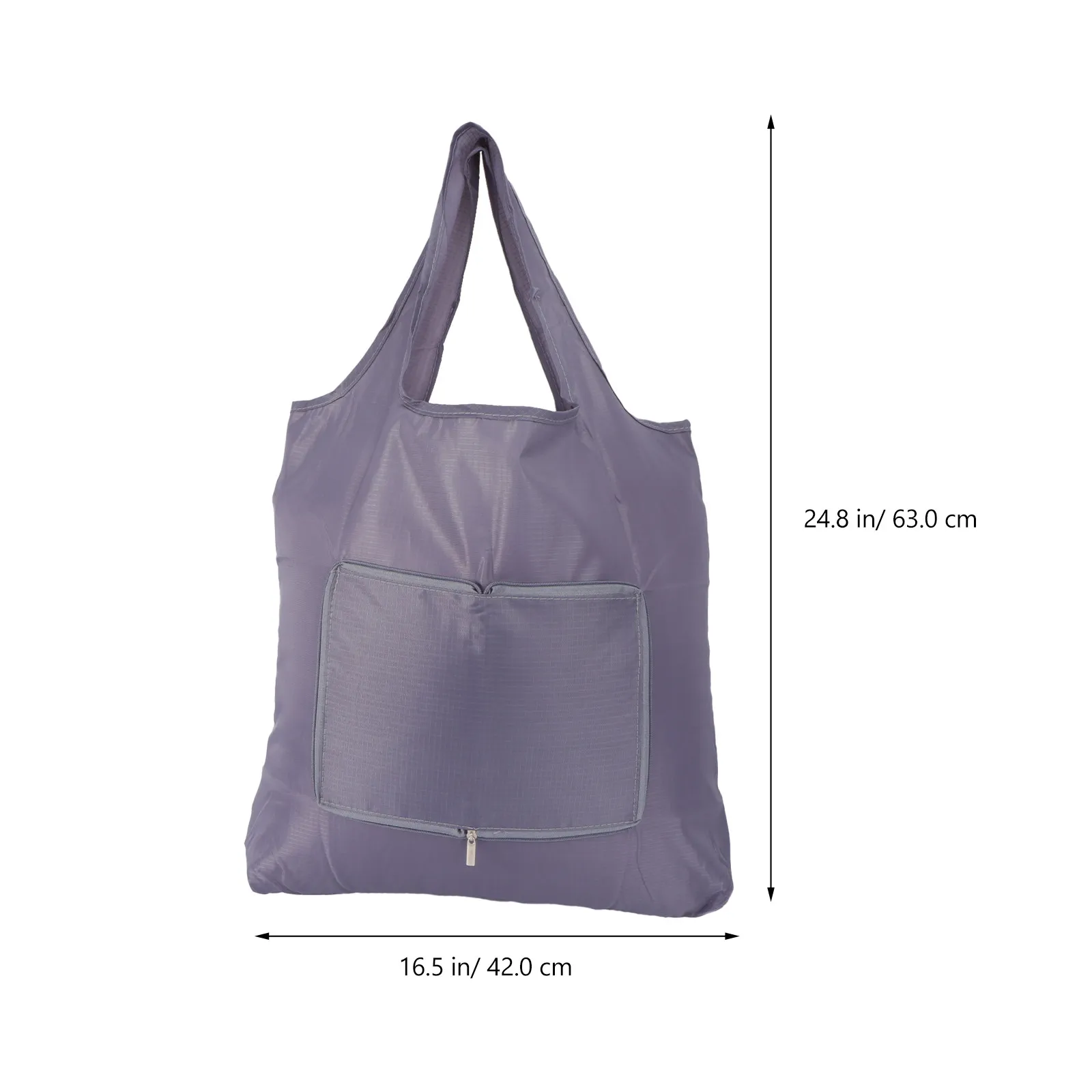 2Pcs Lightweight Breathable Oxford Cloth Shopping Bags Water Repellent Checkered Tote Pouches for Supermarket Packing Indoor