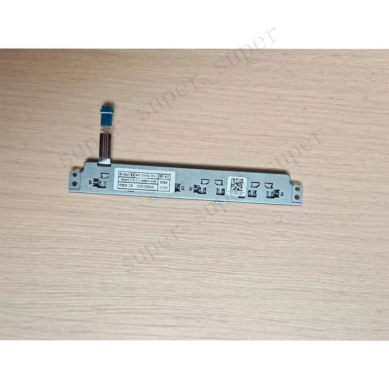 95% New Original For Dell Latitude 5310 Laptop Trackpad Buttons With Flex Cable Touchpad Left Right Click Button Accessories
