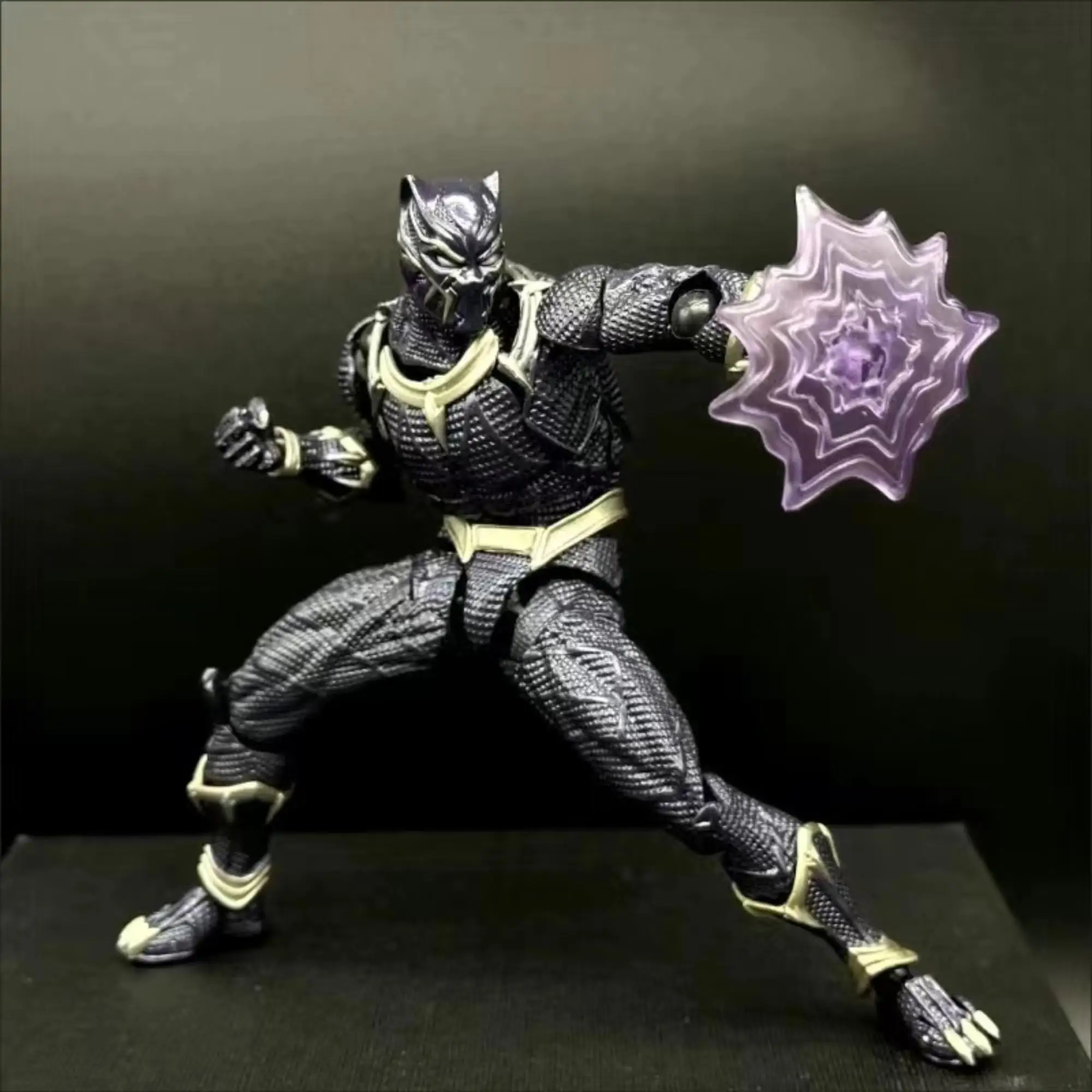 In Stock Yamaguchi Black Panther Figure King Of Wakanda Action Figures Model Toys Joint Movable Doll Creative Gift For Friends