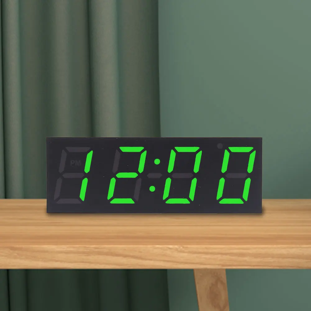 Kit de reloj electrónico Digital LED, conjunto de hora, semana, temperatura, indicador de fecha, reloj electrónico, Kit de experimentos, alimentado por USB