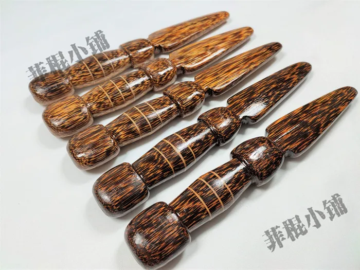 

Hardwood Small Dagger Vehicle Self Defense Martial Arts Training Practical Short Stick Vine Philippine Magic Wand