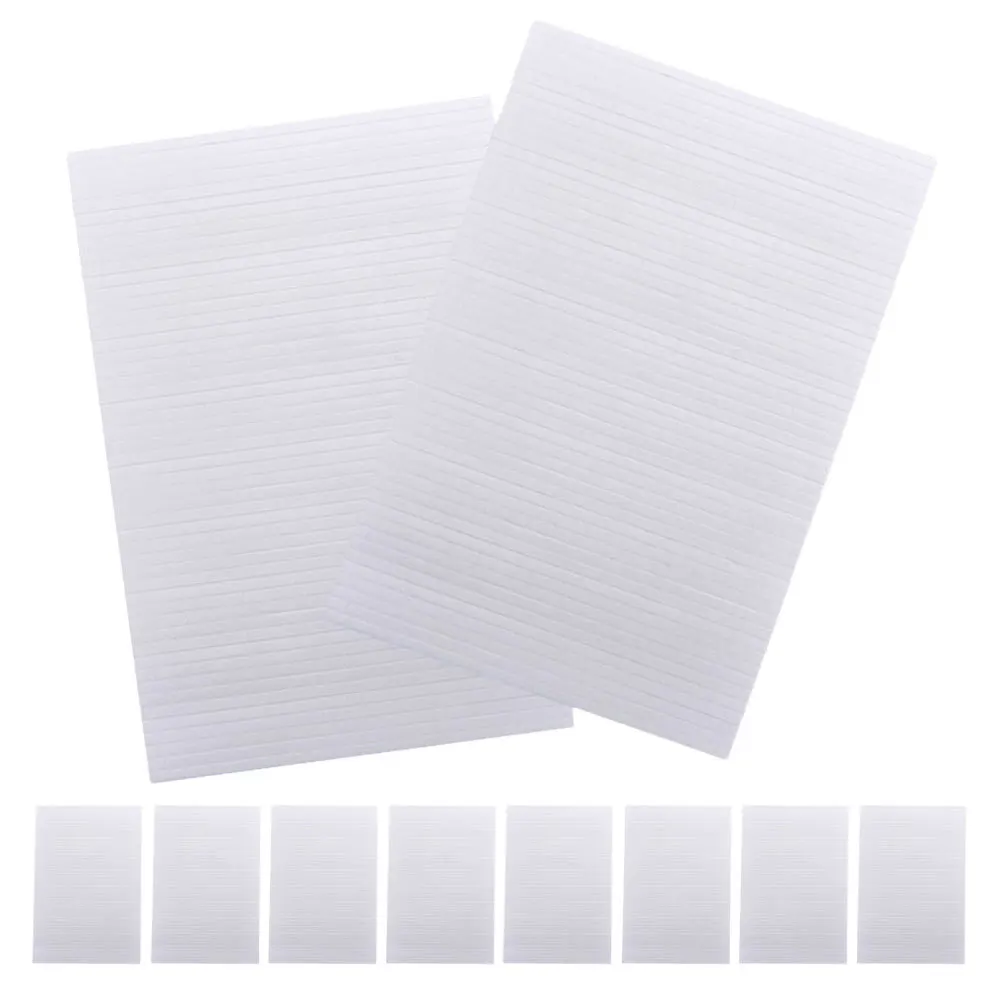 

10Pcs White Foam Tape Adhesive Mounting Pads Versatile Application Paper Plastic Walls DIY Crafts Business Use