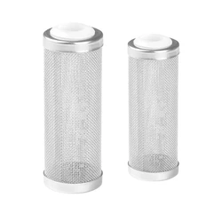 1PC Stainless Steel Filter S/L Size Aquarium Accessories Inflow Inlet Protect Special Shrimp Cylinder Filter Shrimp Net