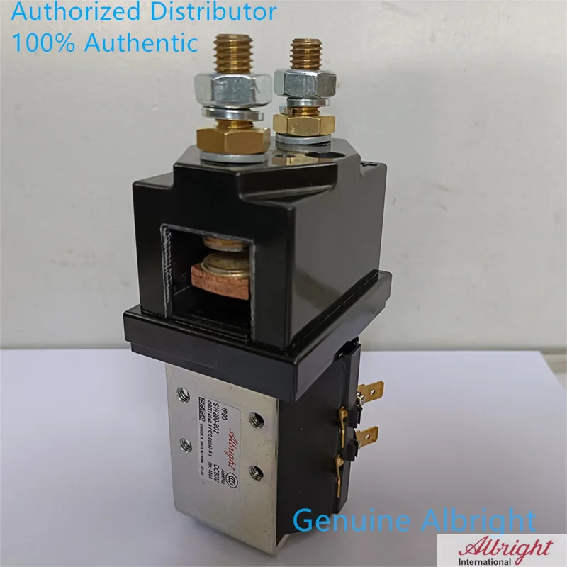 Genuine Albright Contactor 80V 400A SW200 SW200-583 SW200-802 80 Volt 400 Amp Solenoid Relay Switch Eelctric Forklift Vehicle