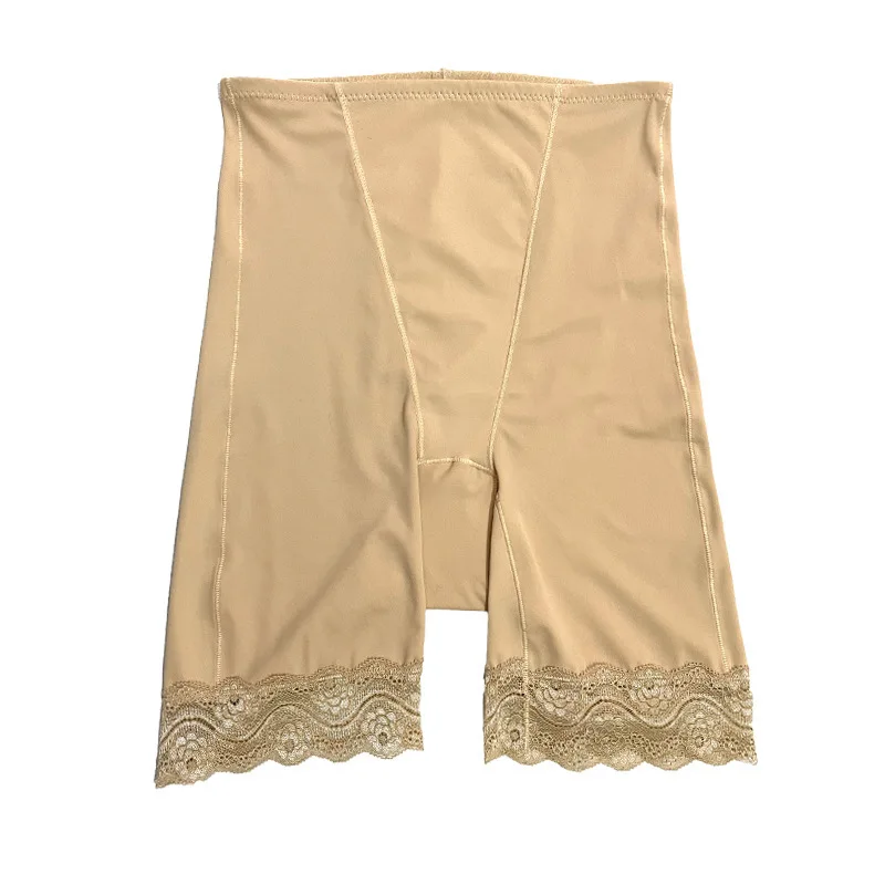 Женские бесшовные брюки из ледяного шелка с подтяжкой бедер, сокращение нижнего живота, со средней высокой талией, корректирующие фигуру, корректирующие брюки, формирующие брюки